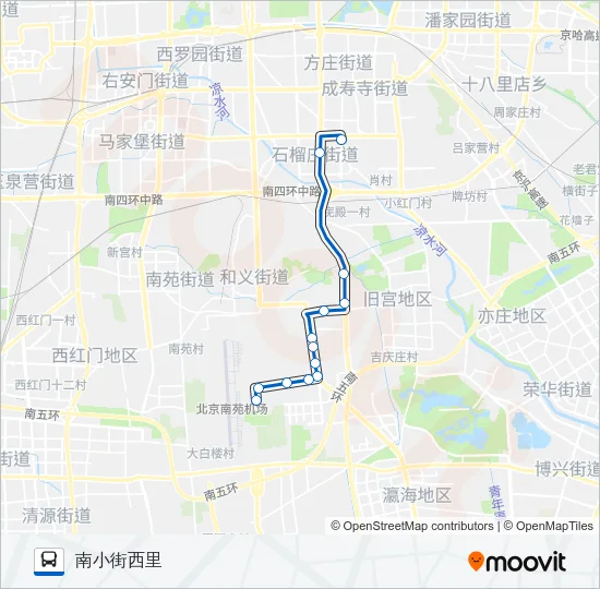 576 Bus Line Map