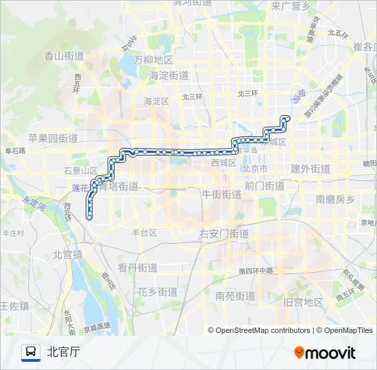 612 Bus Line Map