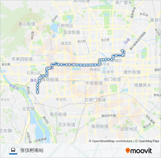 612 Bus Line Map