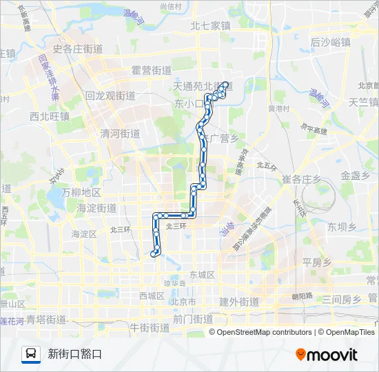 620 Bus Line Map