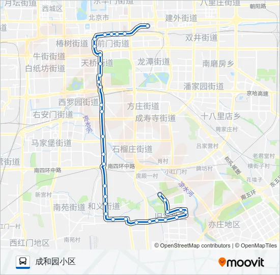 622 Bus Line Map