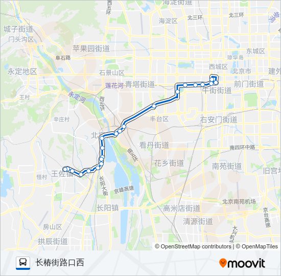 公交662路的线路图