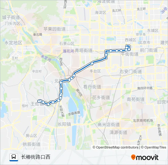 662 Bus Line Map