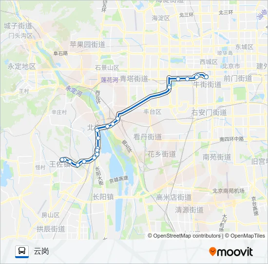 662 Bus Line Map
