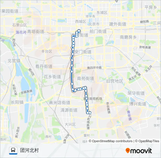 676 Bus Line Map