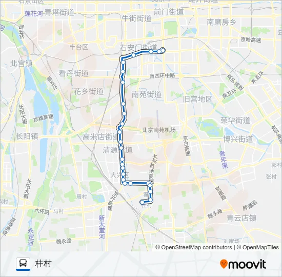 679 Bus Line Map