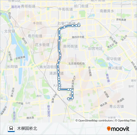 679 Bus Line Map