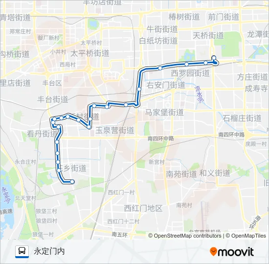 692 Bus Line Map
