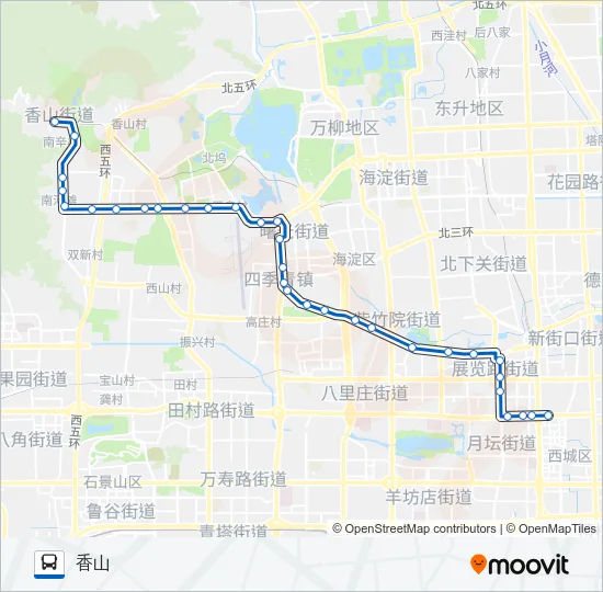 714 Bus Line Map