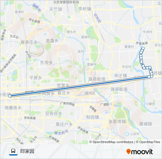 815 Bus Line Map