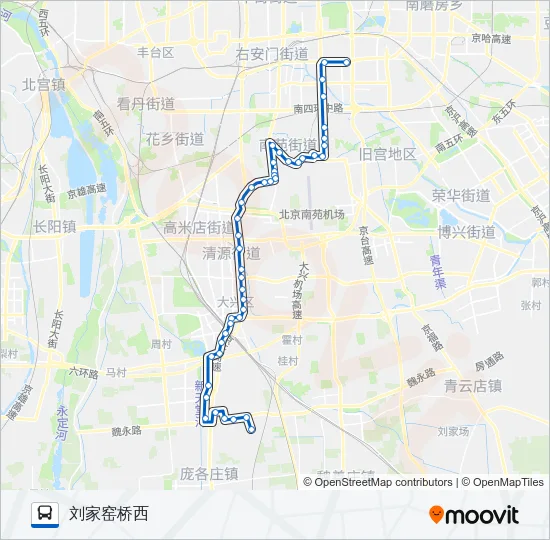 827 Bus Line Map