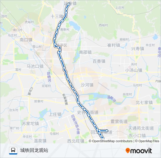 878 bus Line Map