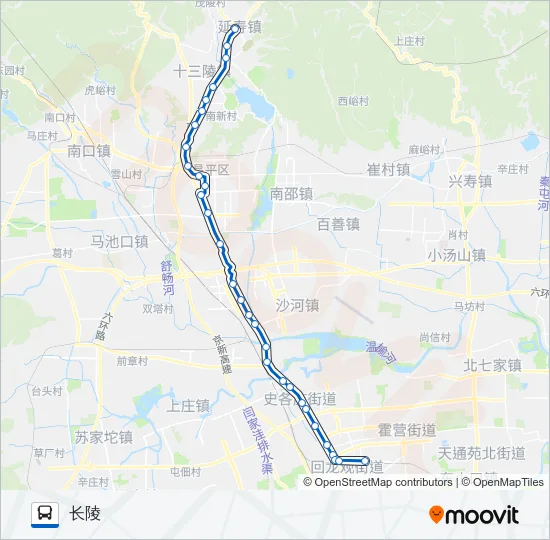 878 Bus Line Map