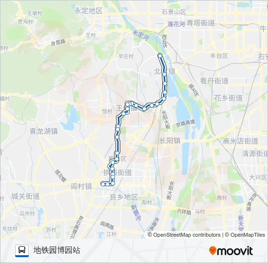 897 Bus Line Map