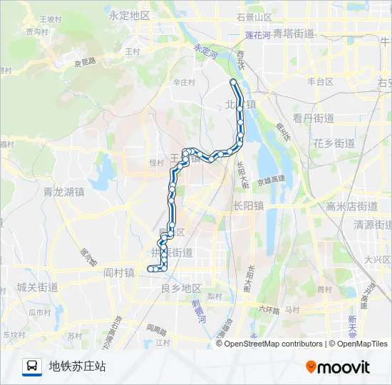 897 Bus Line Map