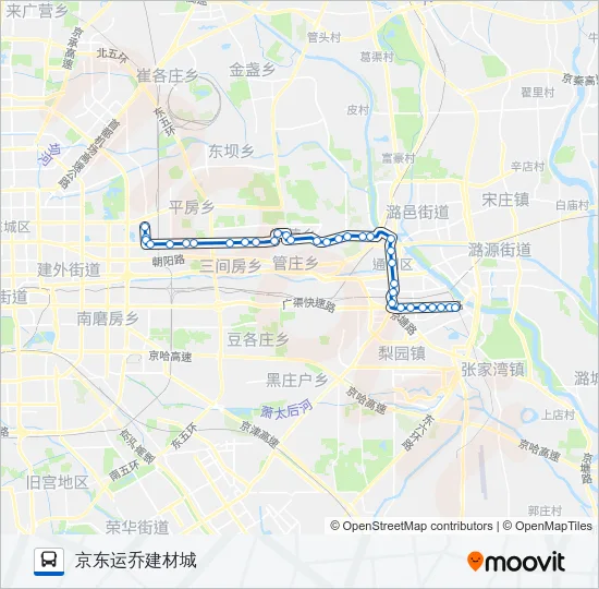 911 Bus Line Map