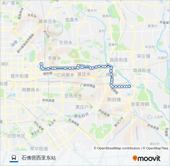 911 Bus Line Map