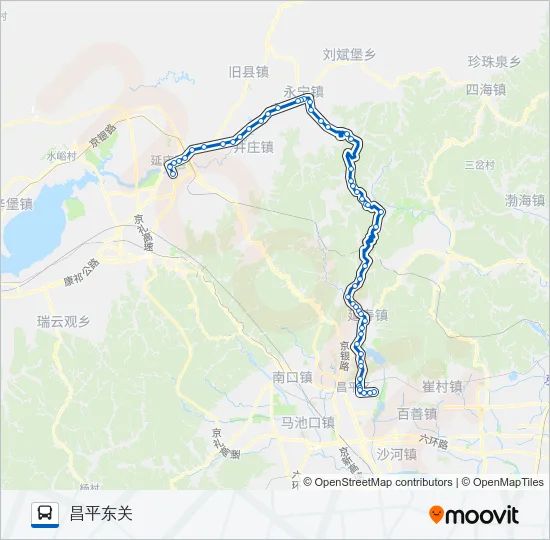925 Bus Line Map