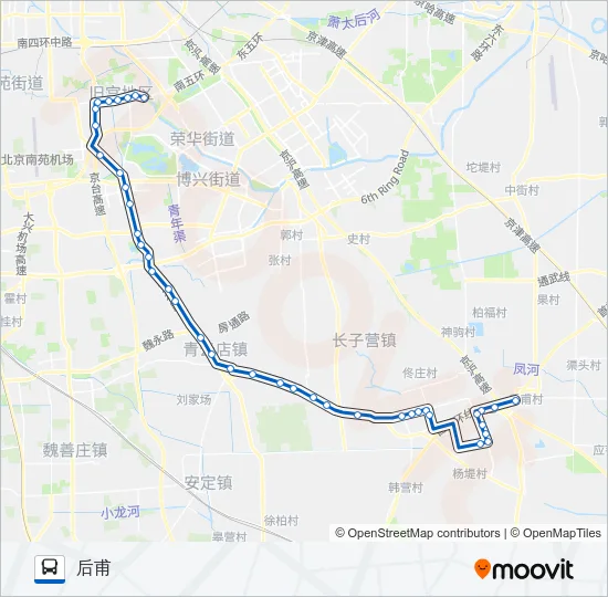 926 Bus Line Map