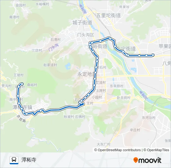 931 Bus Line Map