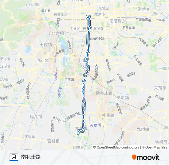 937 Bus Line Map