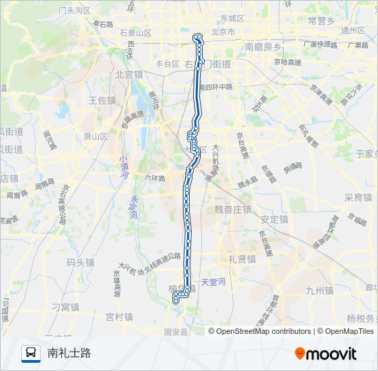 937 bus Line Map