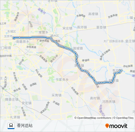 938 Bus Line Map