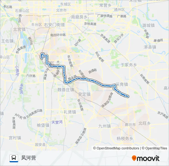 940 Bus Line Map