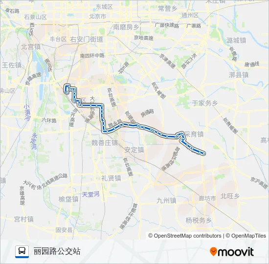940 Bus Line Map