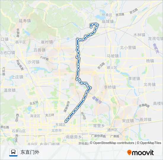 942 Bus Line Map