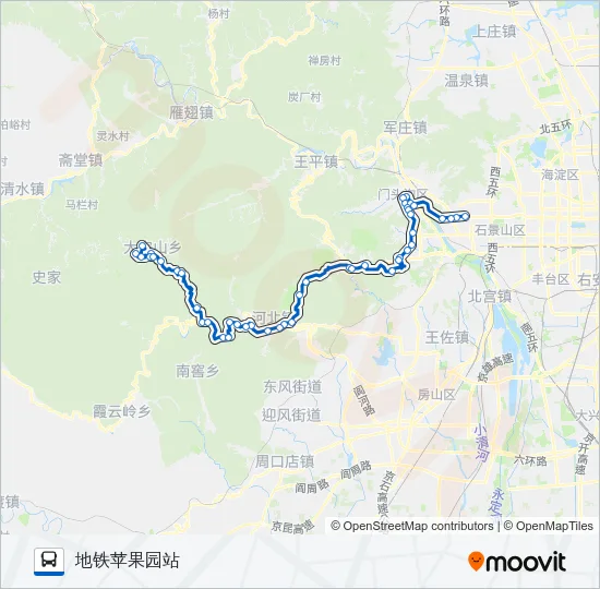 948 Bus Line Map