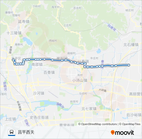 962 Bus Line Map