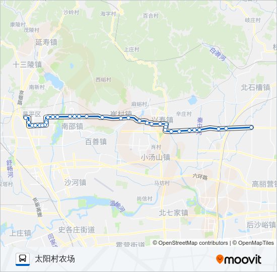 962 bus Line Map