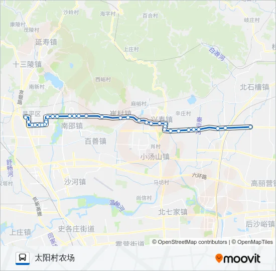 962 Bus Line Map
