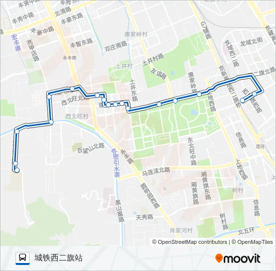 963 Bus Line Map
