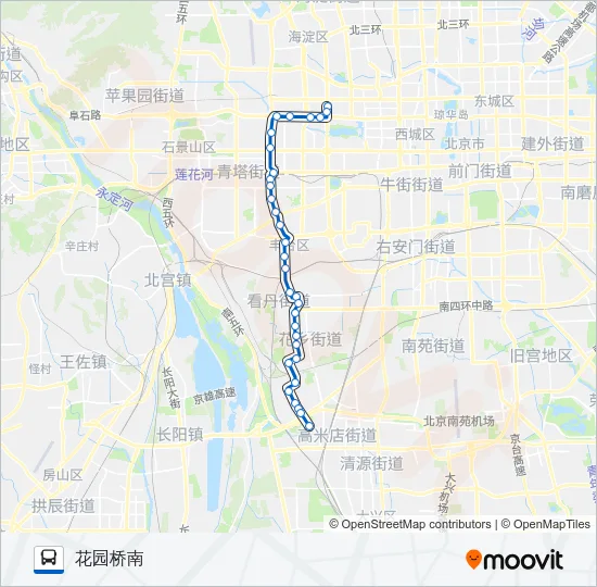 967 Bus Line Map