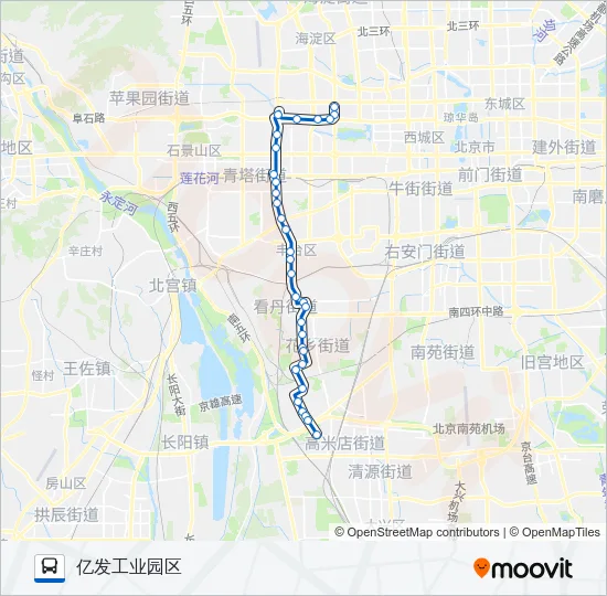 967 Bus Line Map