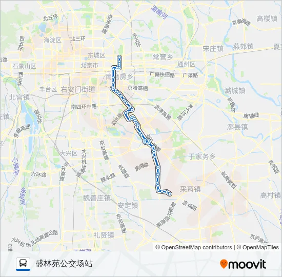 976 Bus Line Map