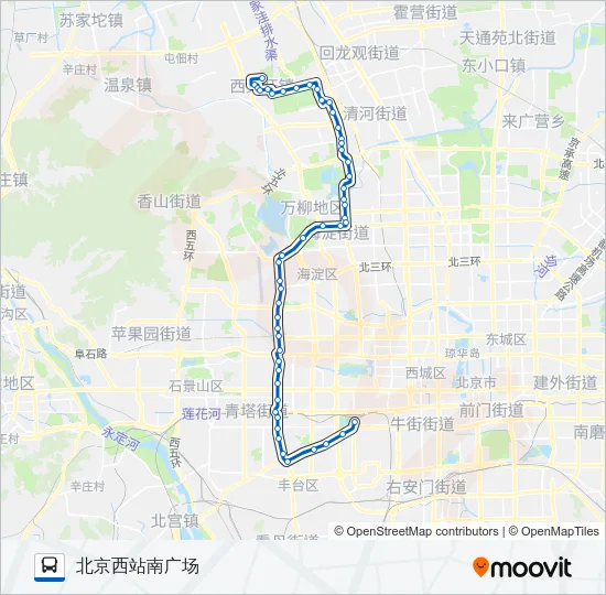 982 Bus Line Map