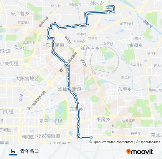 991 Bus Line Map