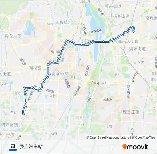 993 Bus Line Map