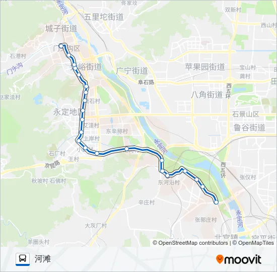994 Bus Line Map