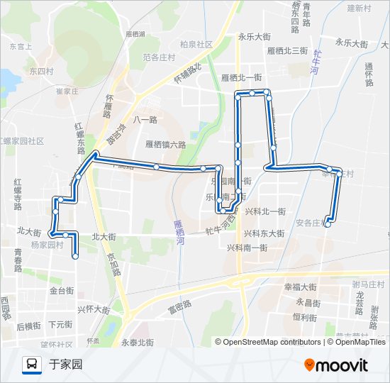 H05 bus Line Map