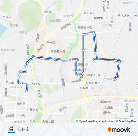 H05 bus Line Map