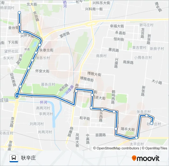 H07 Bus Line Map