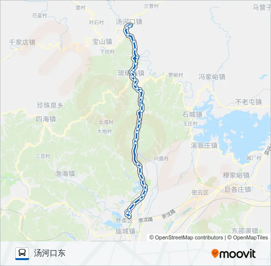 H11 Bus Line Map
