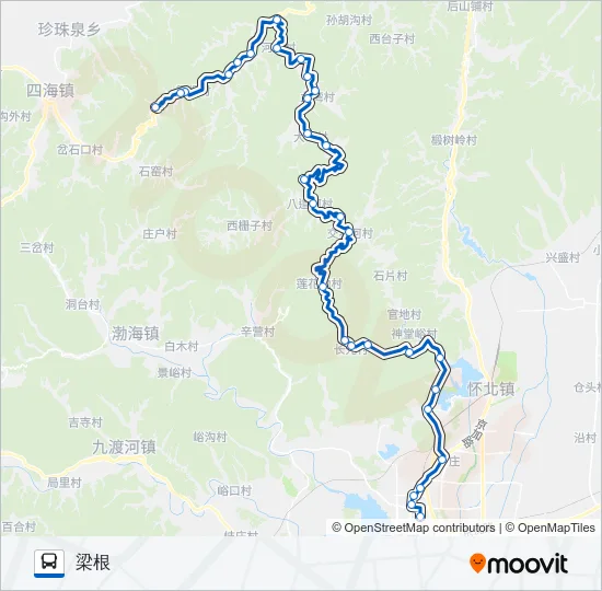 H12 Bus Line Map