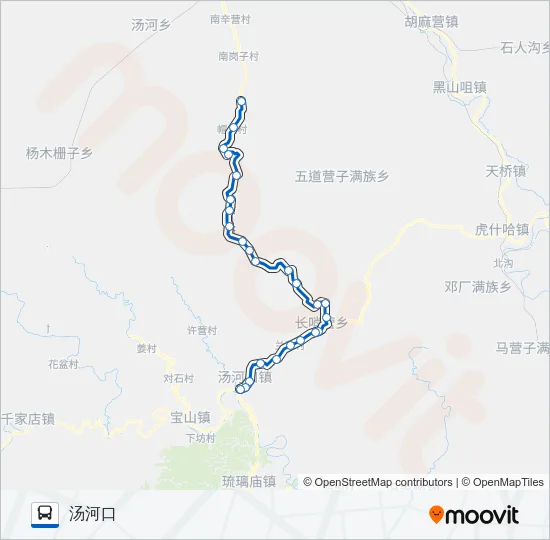 H15 Bus Line Map