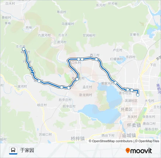 H19 Bus Line Map