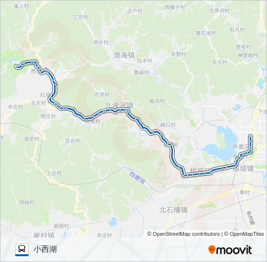 H21 Bus Line Map